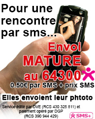 rencontre mature par sms